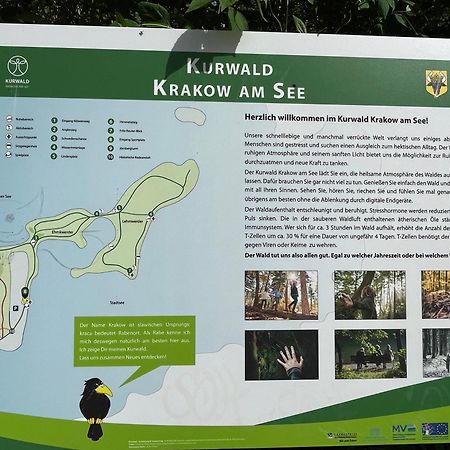 Ferienwohnung Fuer 2 Personen Krakow am See Exteriör bild